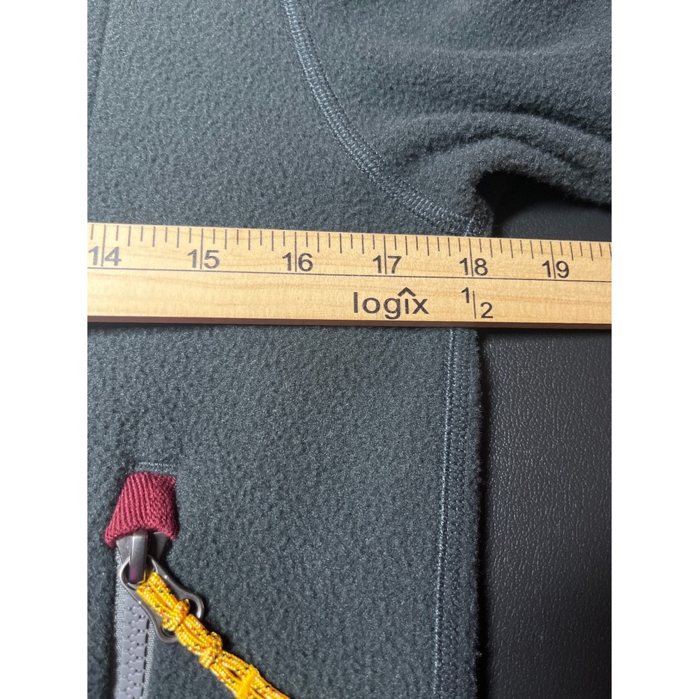 REI Co-op Trailsmith Fleece Jacket Kids L 14-16 Gray Full Zip Hiking Gorpcore - Picture 4 of 10